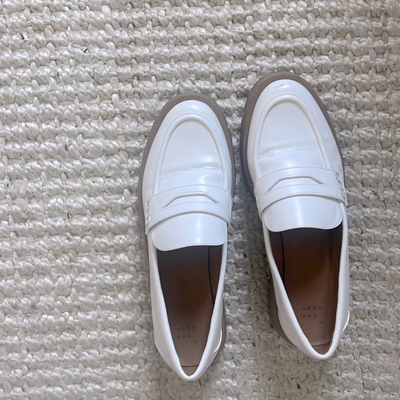 Target Shoes - White loafers